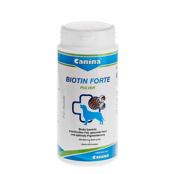 Canina Biotin Forte prah 200g | TOBYLEX