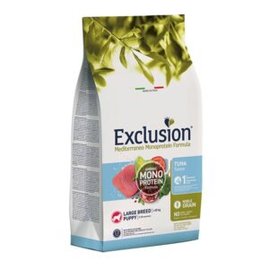 Exclusion Mediterraneo Monoprotein Puppy Tuna Large 12kg