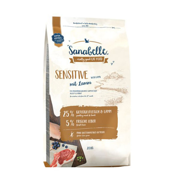 Toby Lex Sanabelle Sensitive s janjetinom 10 kg