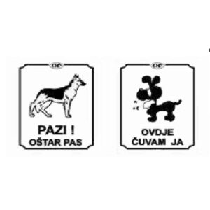 Hobby Plus pločica "Oštar pas"