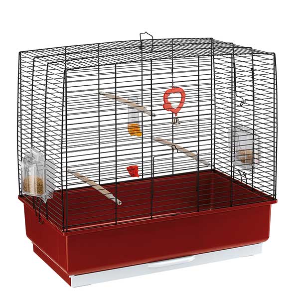 Toby Lex Krletka za ptice Rekord 4 Crna 60X32,5X57,5cm