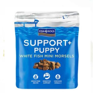 Fish4Dogs Support+ Puppy White Fish Morsels Digestion