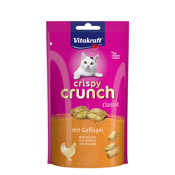 Toby Lex Vitakraft Crispy Crunch Perad, poslastica za mačke, 60 g