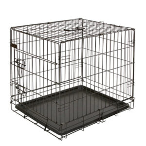 Sklopivi metalni kavez za pse 63x48x57cm