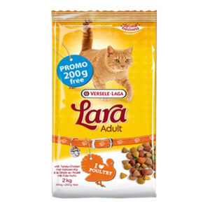 Lara Adult sa puretinom i piletinom 1.8kg+200g GRATIS