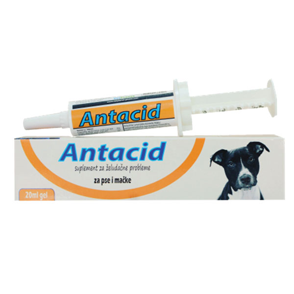 Antacid gel protiv gastritisa kod pasa i mačaka