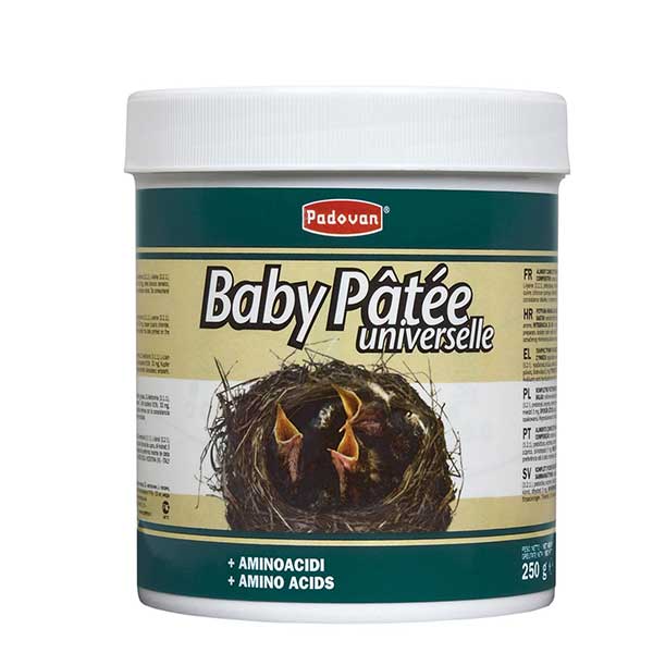 Toby Lex Padovan Baby Patee za mlade ptiće 250 g