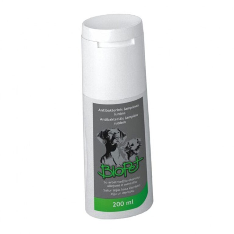 Toby Lex BIOPET antibakterijski šampon za pse – 200 ml