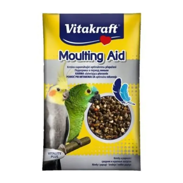 Vitakraft Moulting Aid srednje i velike papige 25g