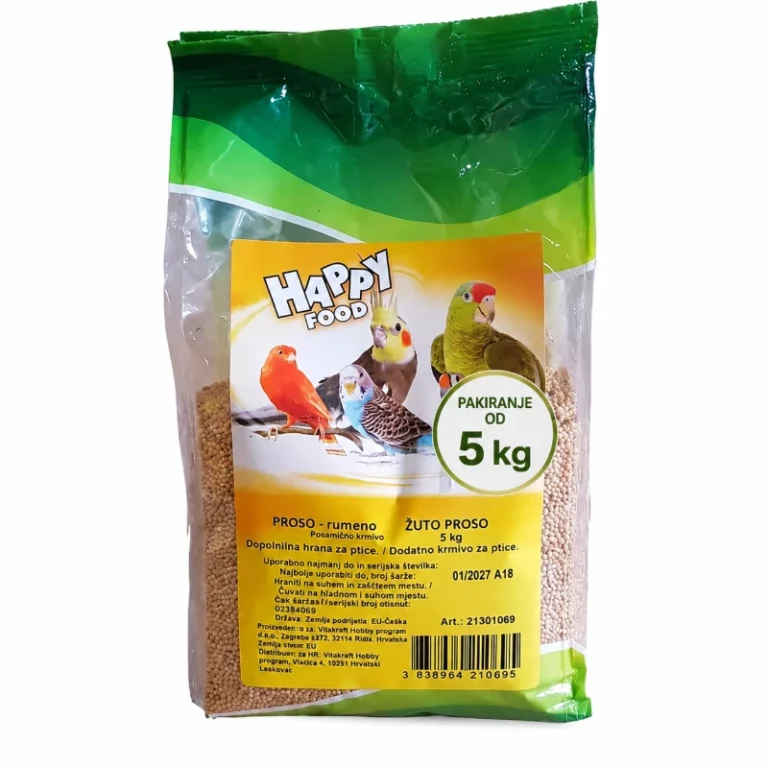 Toby Lex Happy Food proso žuto 5kg