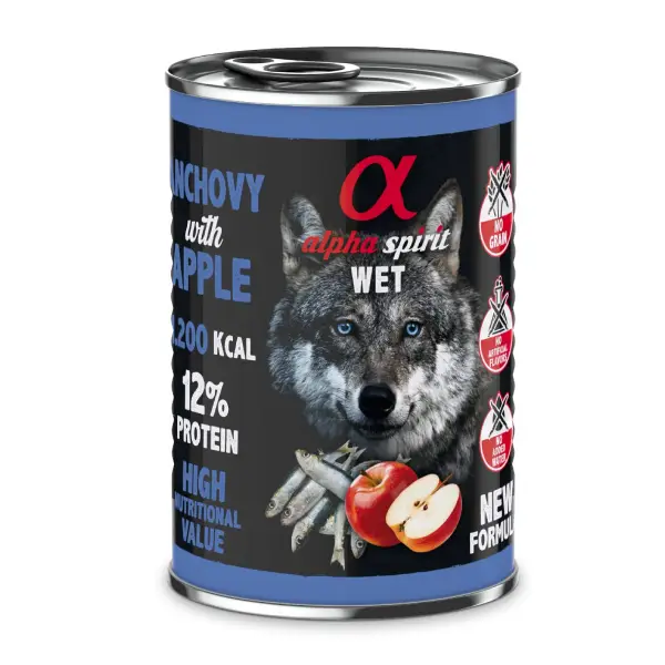 Toby Lex Alpha Spirit Inćuni i Crvena Jabuka 6x400g