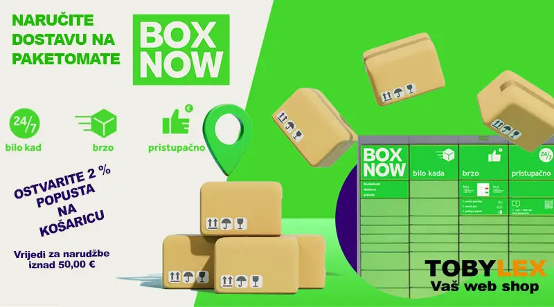 Nova pogodnost na Tobylex web shopu! 🎉