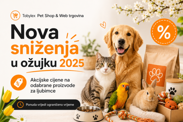 Velika sniženja u ožujku u Tobylex web shopu