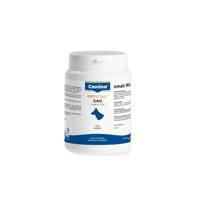 Toby Lex Canina Petvital GAG tablete 180g/180tbl.