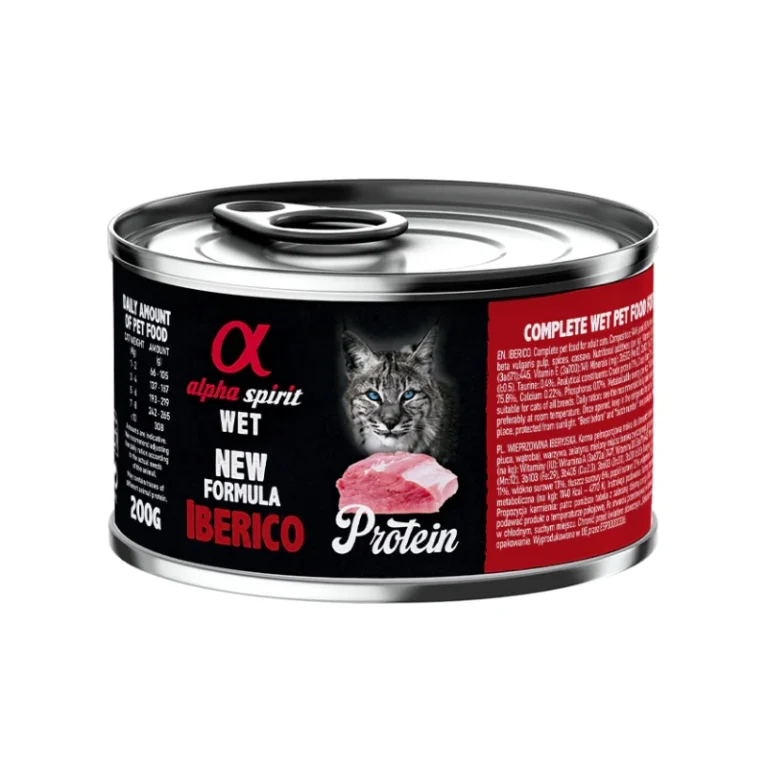 Toby Lex Alpha Spirit Svinjetina mokra hrana za odrasle mačke 6x200g