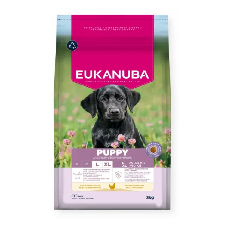 Toby Lex Eukanuba Puppy Large Breed Fresh Piletina 3 kg