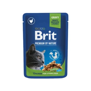 Brit Premium Cat Sterilised – Piletina u umaku 100 g