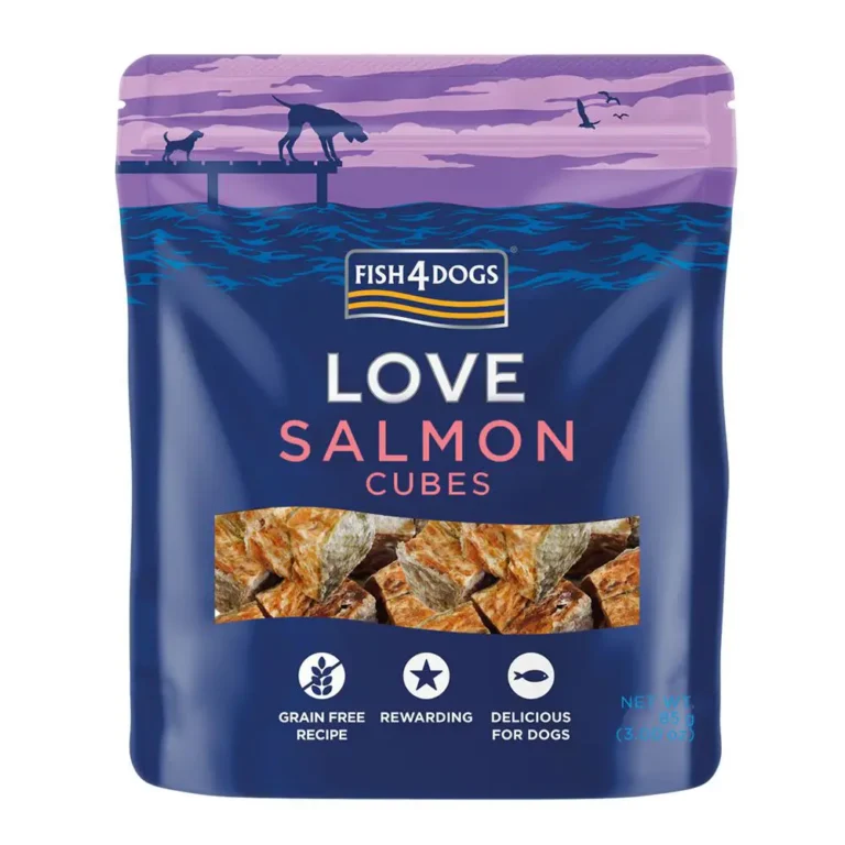 Toby Lex Fish4Dogs Love Cubes 85 g