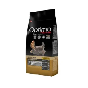 Optimanova Dog Adult Mini pile/krumpir