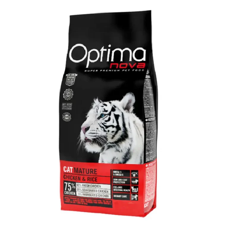 Toby Lex Optimanova Cat Adult Mature piletina i riža 8 kg