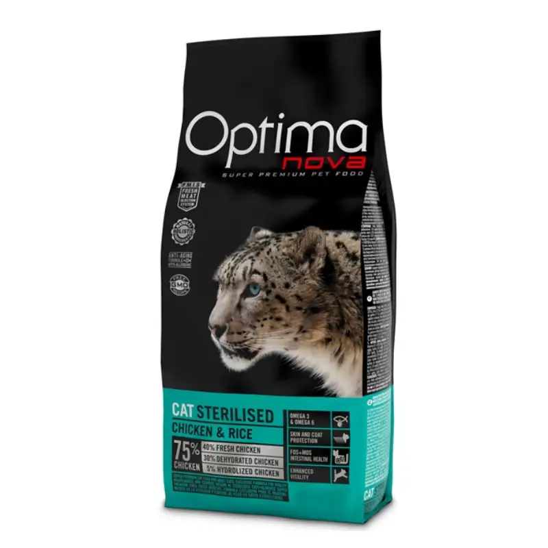 Toby Lex Optimanova Cat Adult Sterilised piletina i riža 400 g