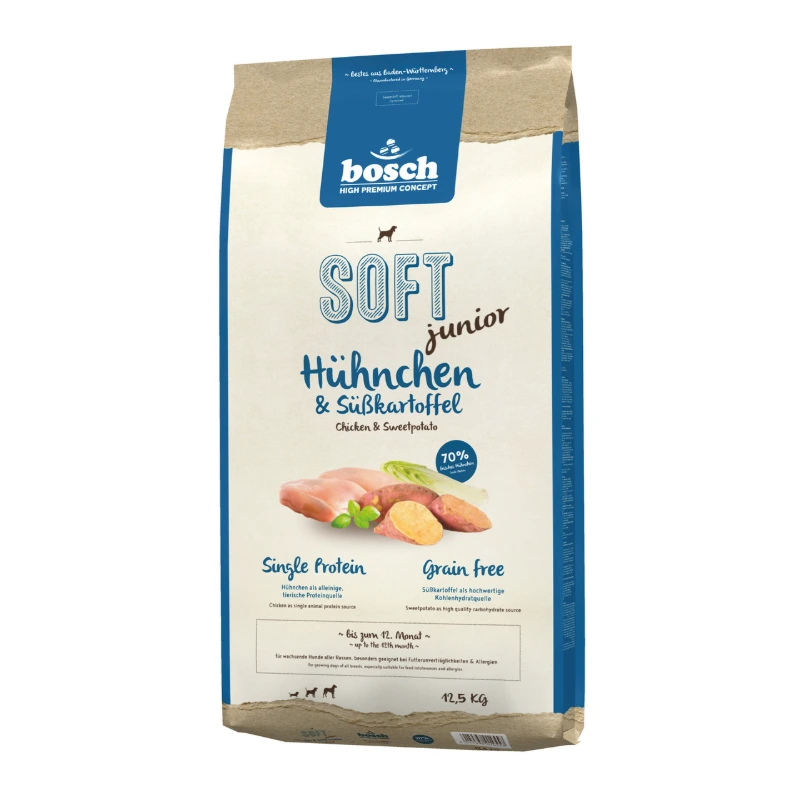 Toby Lex Bosch Soft Junior piletina i slatki krumpir 12,5kg