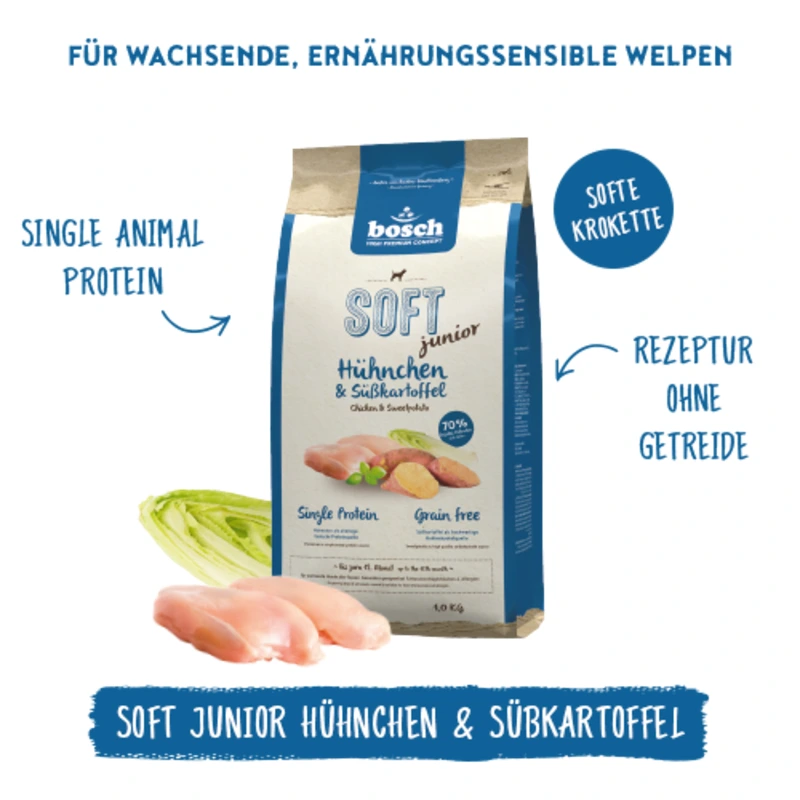 Bosch Soft Junior piletina i slatki krumpir 12,5kg Bosch Soft Junior piletina i slatki krumpir