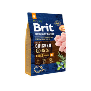 Brit Premium By Nature Adult Medium – Piletina