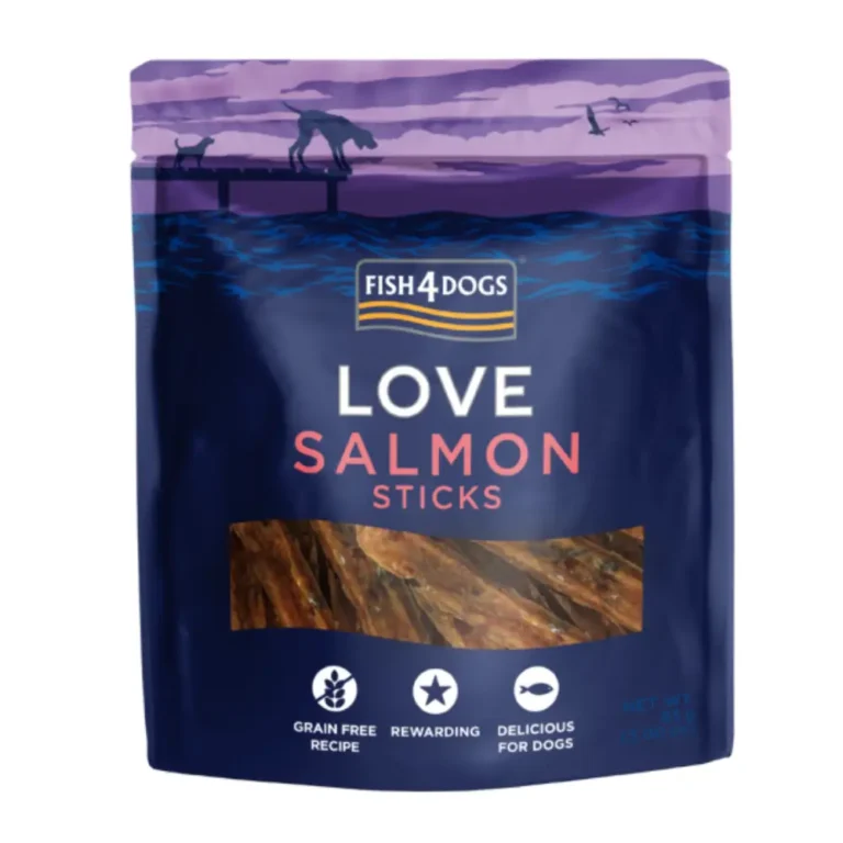 Toby Lex Fish4Dogs Love Salmon Sticks 85 g