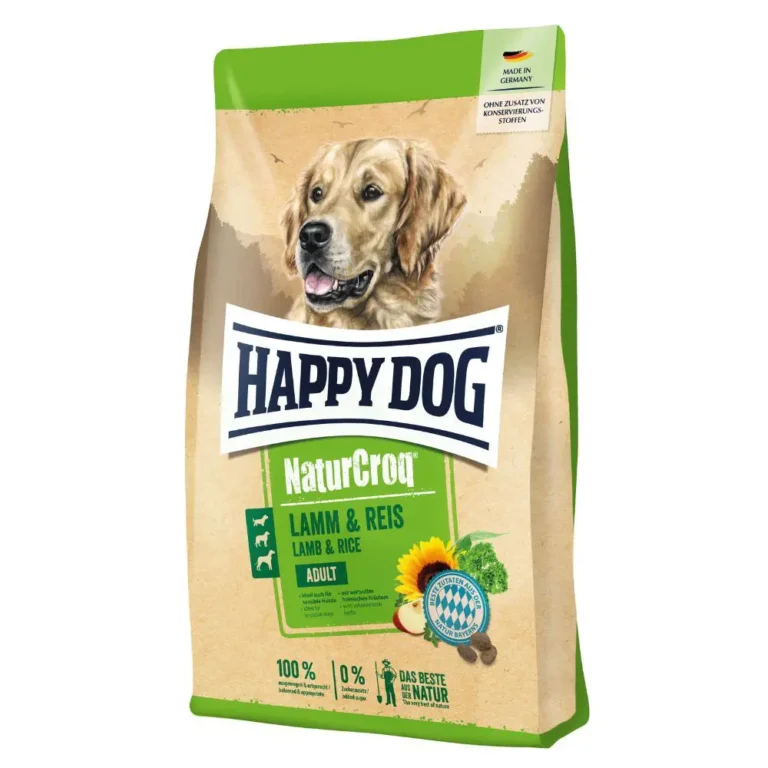 Toby Lex Happy Dog NaturCroq Adult Janjetina & Riža 4 kg