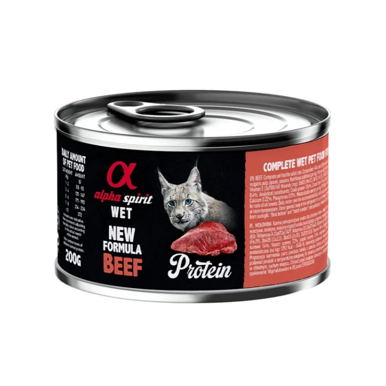 Toby Lex Alpha Spirit Govedina mokra hrana za mačke 6x200g
