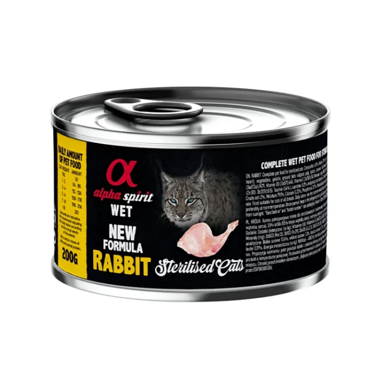 Toby Lex Alpha Spirit Sterilized Cats Zec 6x200g