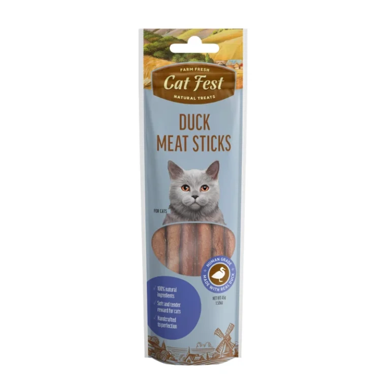 Toby Lex Cat Fest Poslastice Mesni Štapići Patka 45g