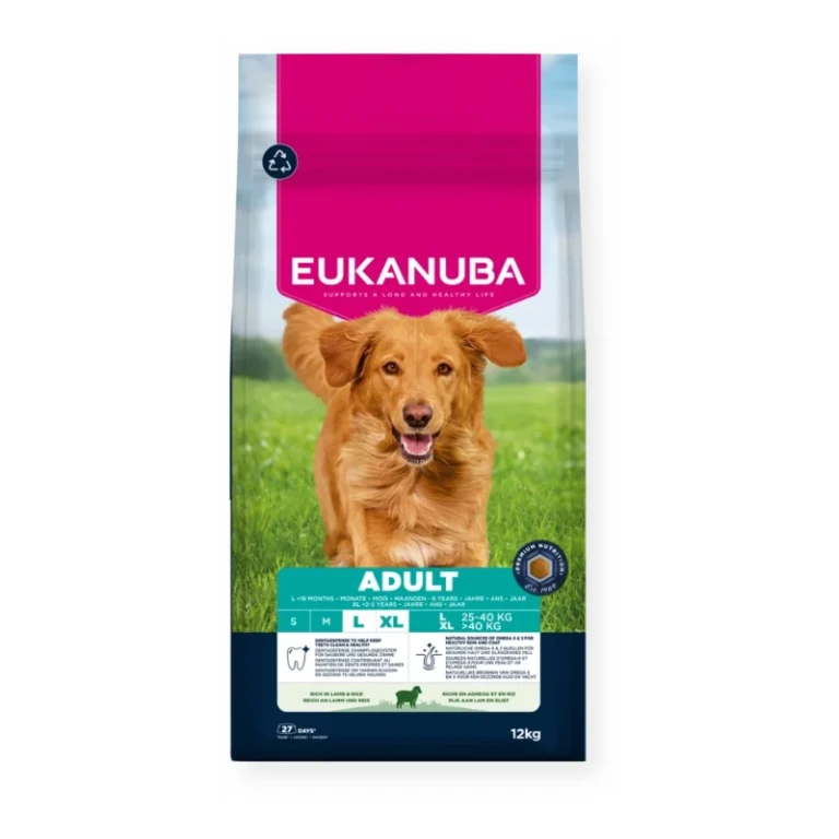 Toby Lex Eukanuba Adult Large Breed Janjetina & Riža 12 kg