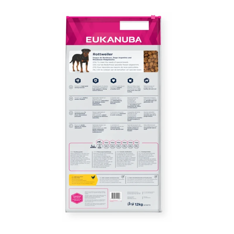 Eukanuba Breed Specific Rottweiler Adult 12 kg Eukanuba Breed Specific Rottweiler Adult
