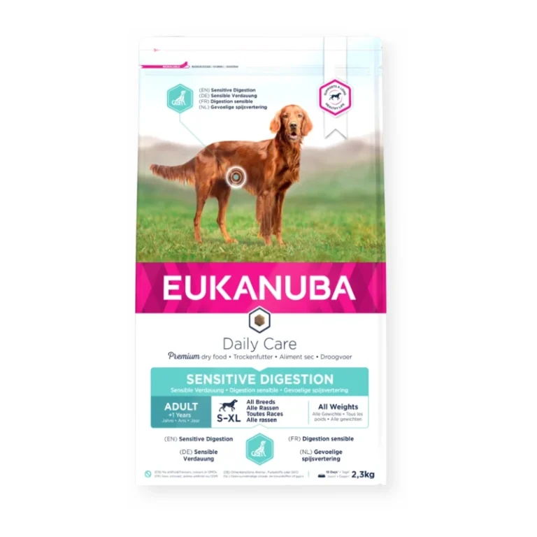 Toby Lex Eukanuba Daily Care Sensitive Digestion Adult All Breed 2,3kg