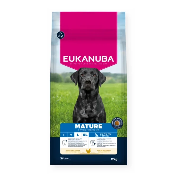 Toby Lex Eukanuba Mature Large Breed Fresh Piletina 12 kg