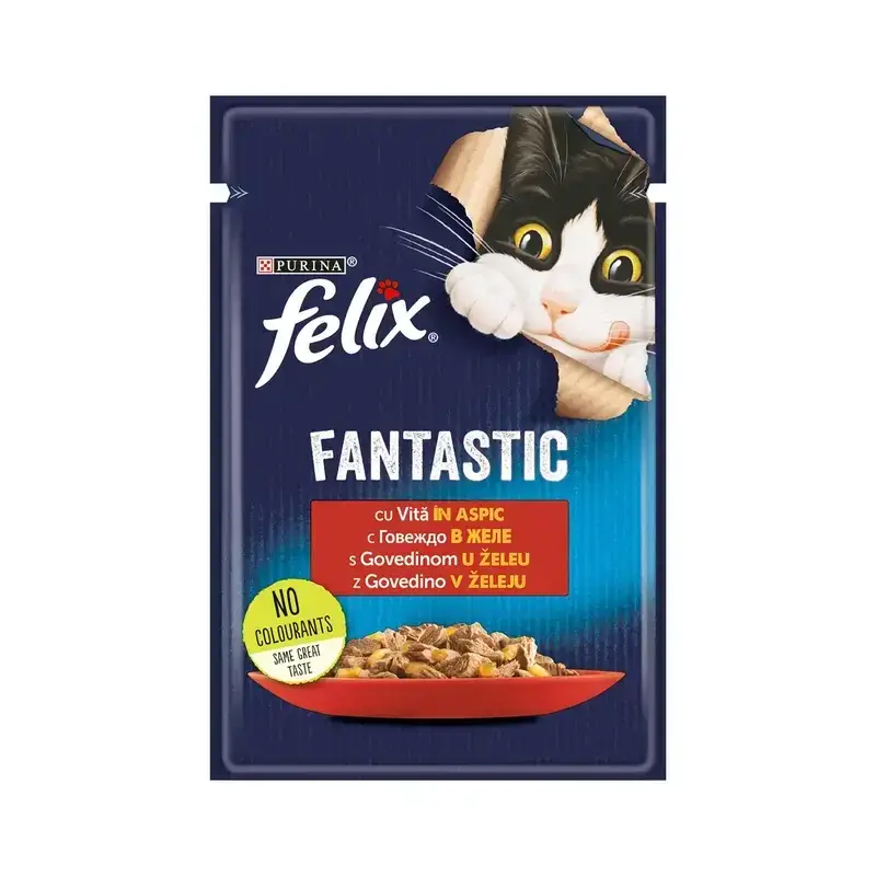 Toby Lex FELIX FANTASTIC s govedinom u aspiku 85 g