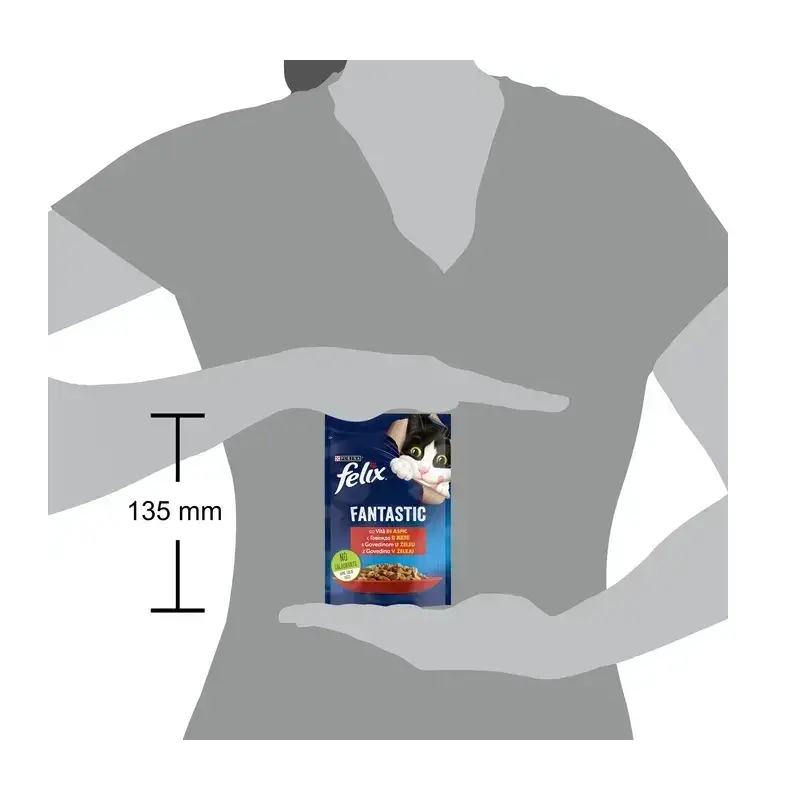 FELIX FANTASTIC s govedinom u aspiku 85 g FELIX FANTASTIC s govedinom u aspiku