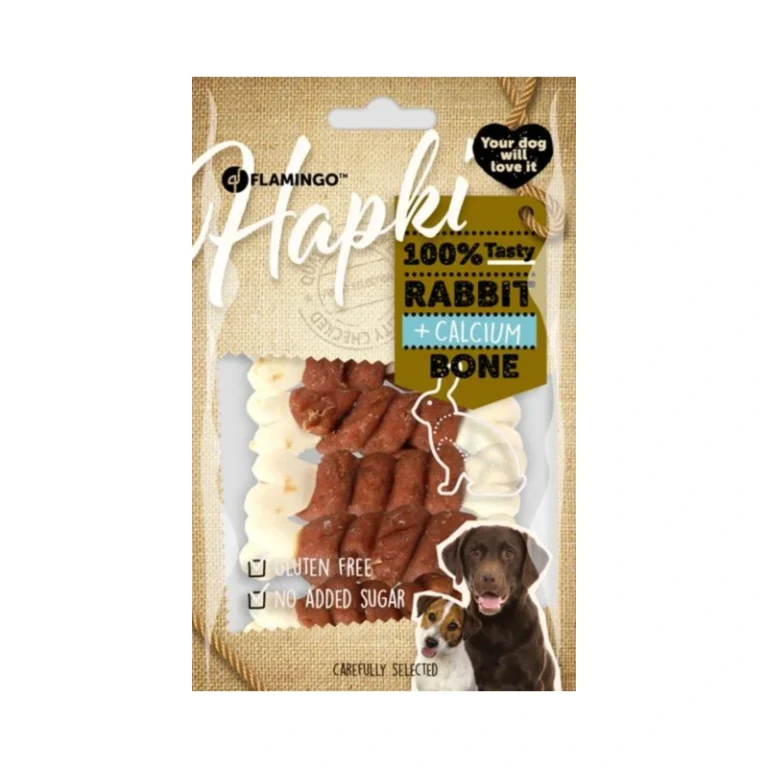 Toby Lex Flamingo snack zec s kalcij kosti 85g