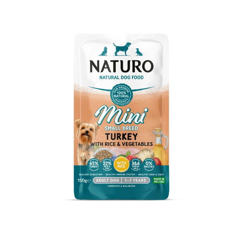 Toby Lex Naturo Adult Mini Puretina i povrće 150g