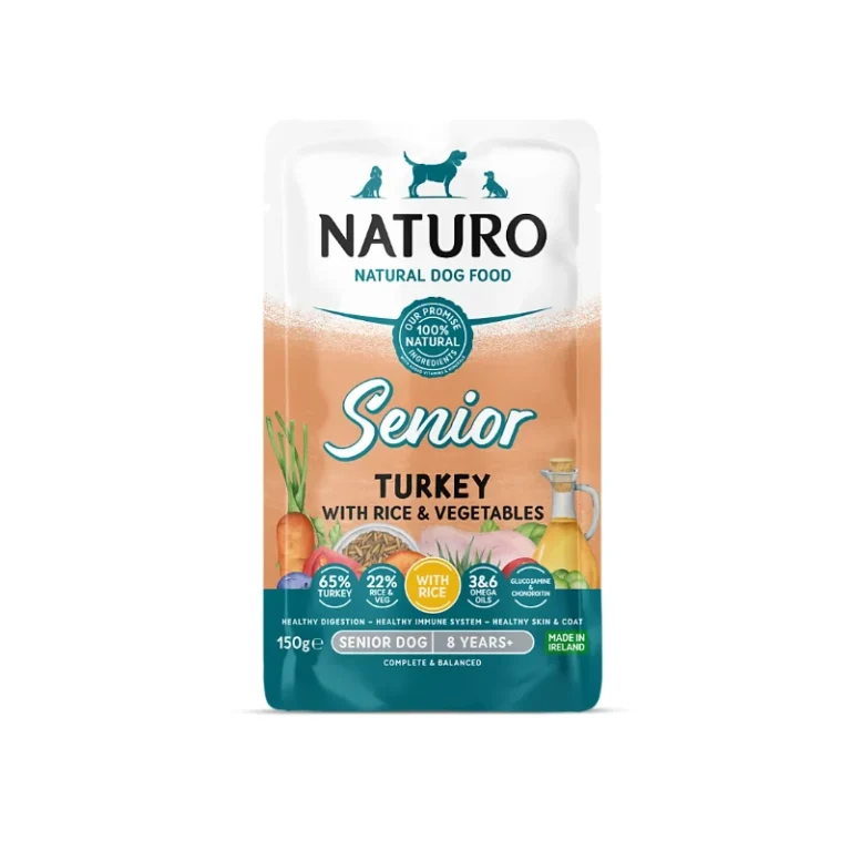 Toby Lex Naturo Senior Mini Puretina, riža i povrće 150g