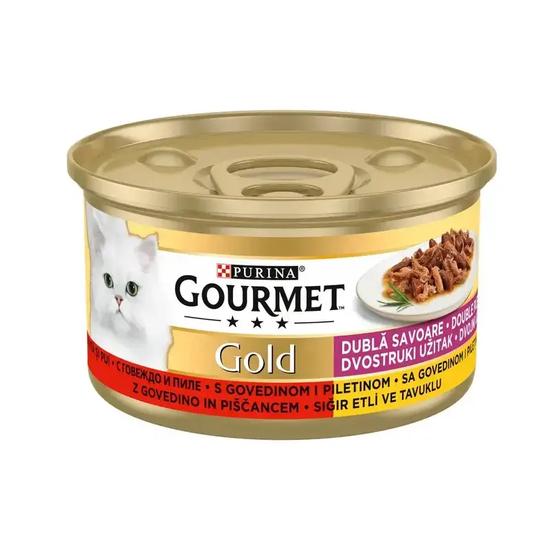 PURINA Gourmet Gold Duo s govedinom i piletinom 85 g
