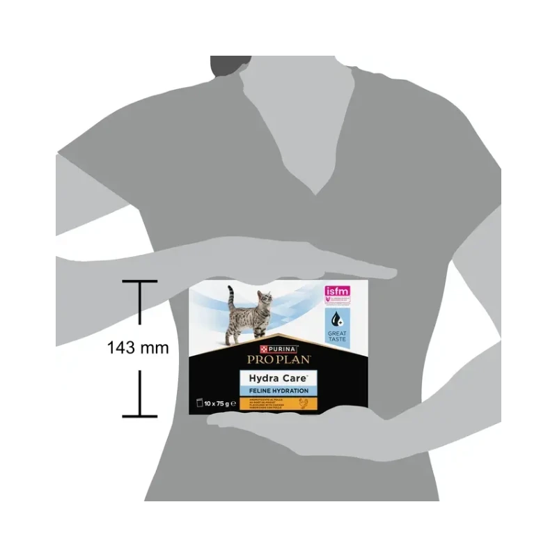 Purina Pro Plan VD Feline Hydra Care Piletina 10x75g PURINA PRO PLAN Hydra Care s okusom piletine