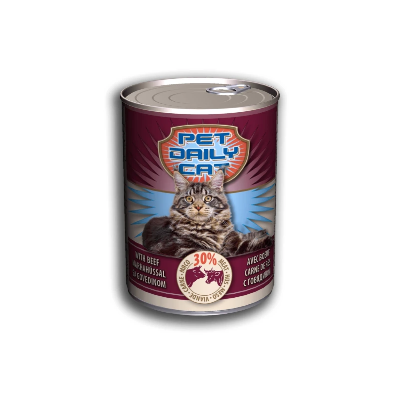 Toby Lex Pet Daily Cat govedina 415g