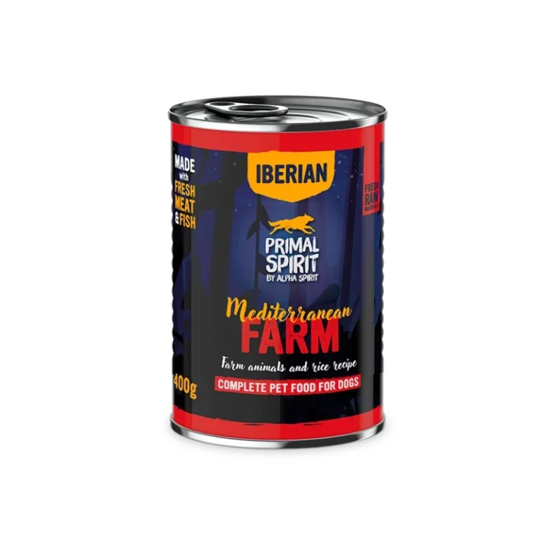 Toby Lex Primal Spirit Mediterranean Farm konzerva 400g