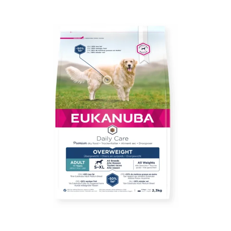 Toby Lex Eukanuba Daily Care Overweight Adult All Breed 2,3kg