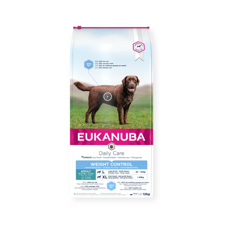 Toby Lex Eukanuba Daily Care Weight Control Adult Large Breed 12kg