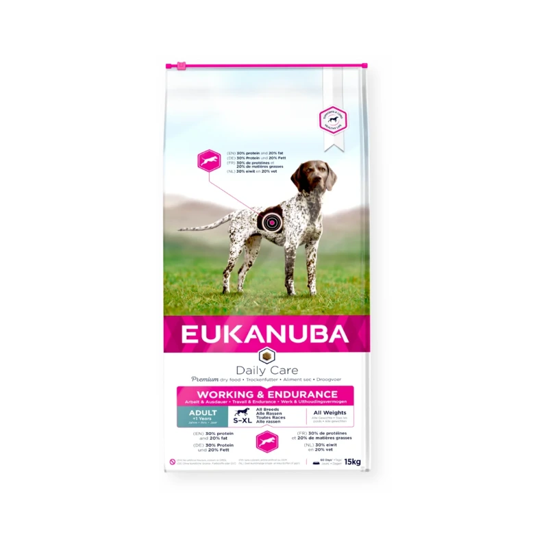 Eukanuba Daily Care Working & Endurance Adult All Breed 15kg