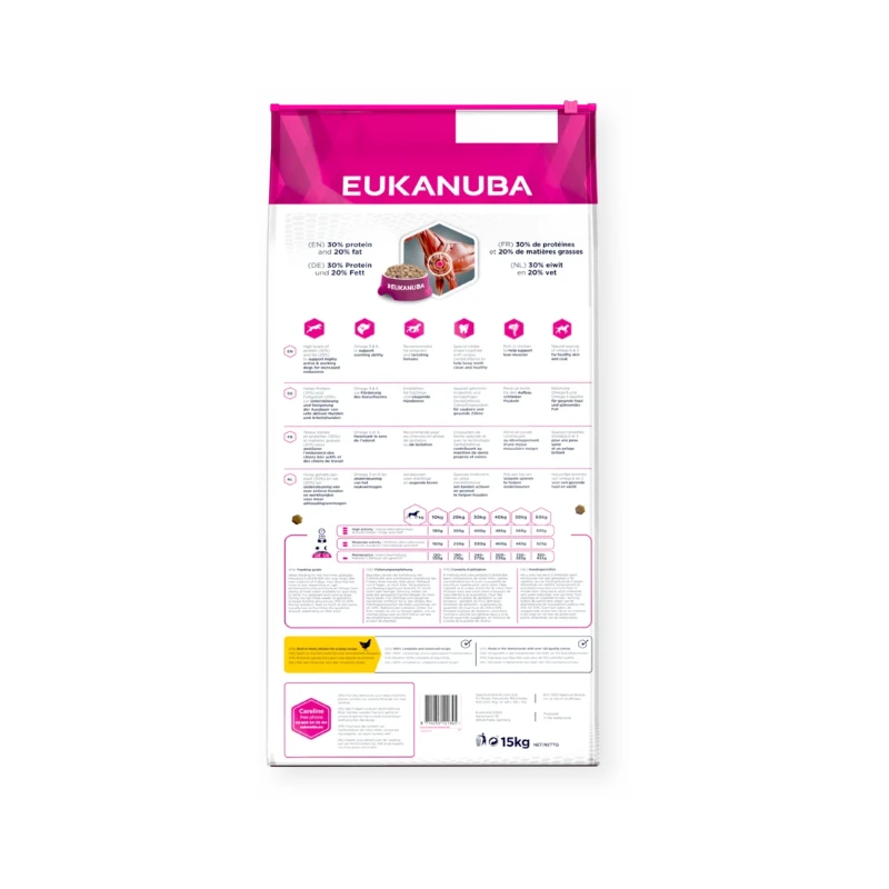 Eukanuba Daily Care Working & Endurance Adult All Breed 15kg Eukanuba Daily Care Working & Endurance Adult All Breed